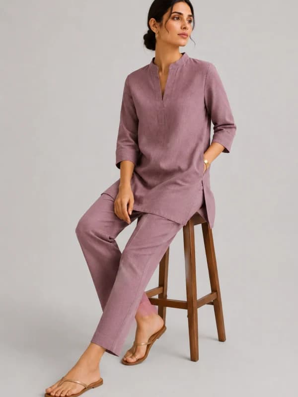 Biahama linen tunic