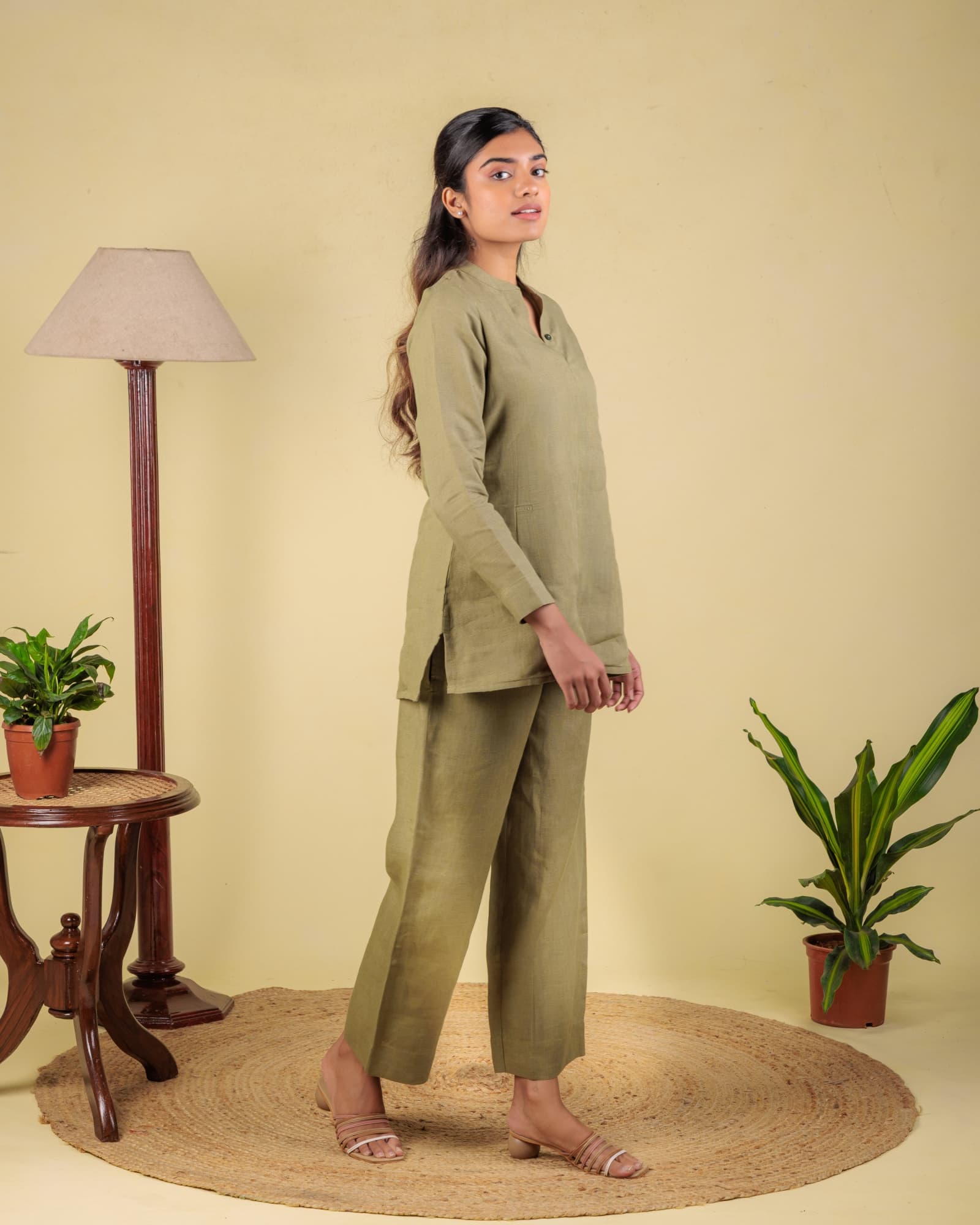 Green Collar Tunic view 4