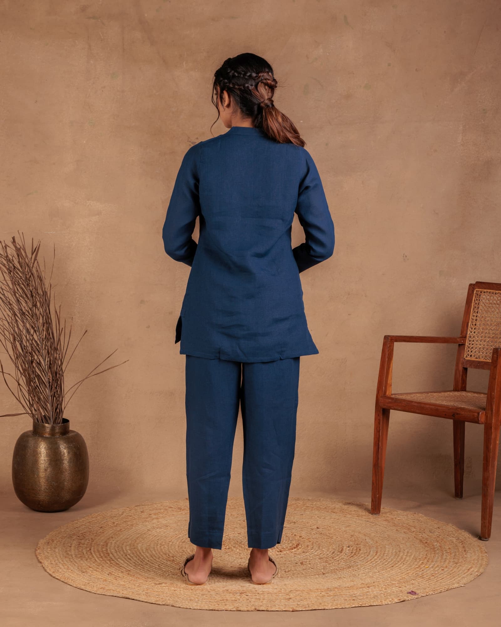 Navy Collar Tunic view 5