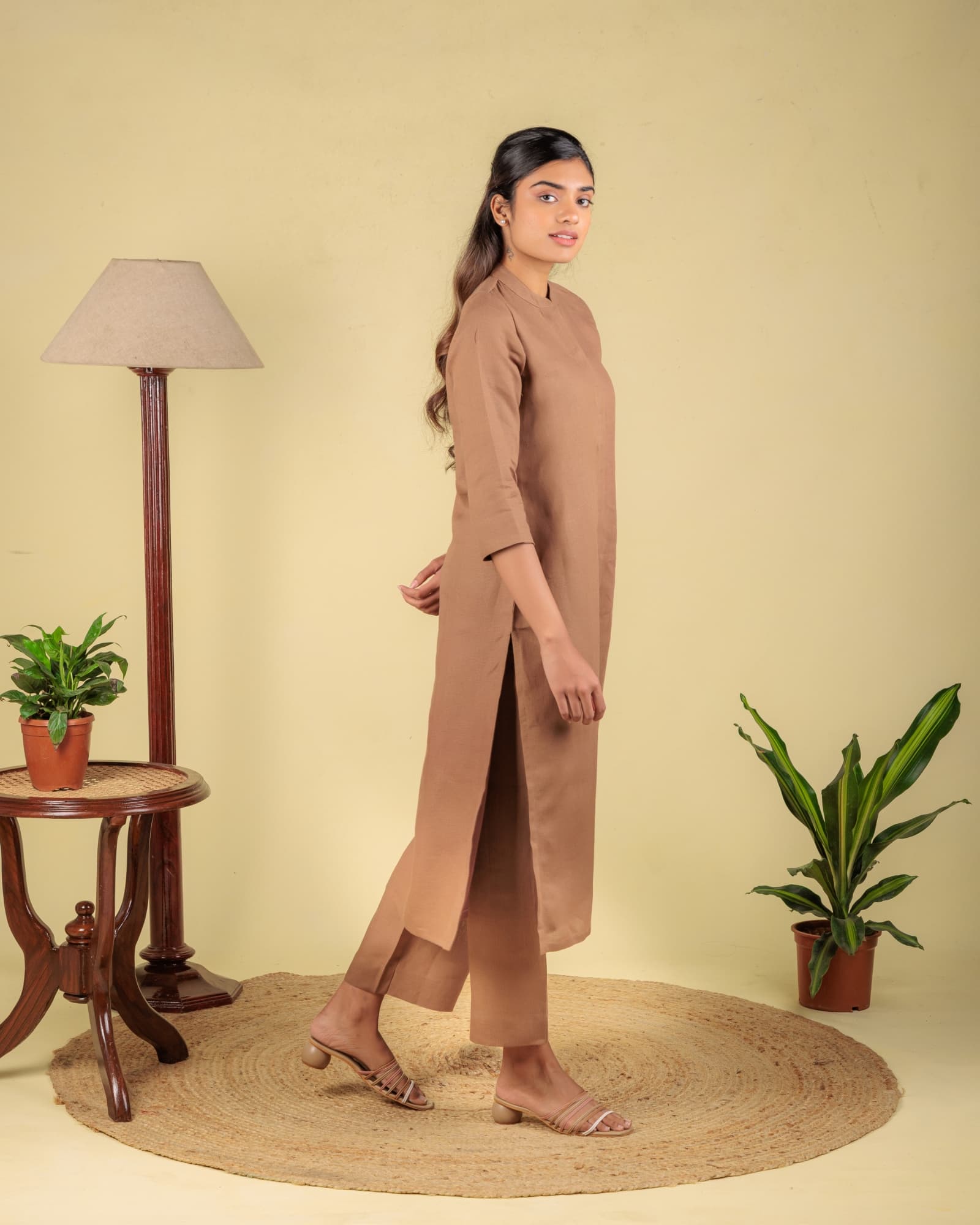 Oak A-Line Kurta view 3