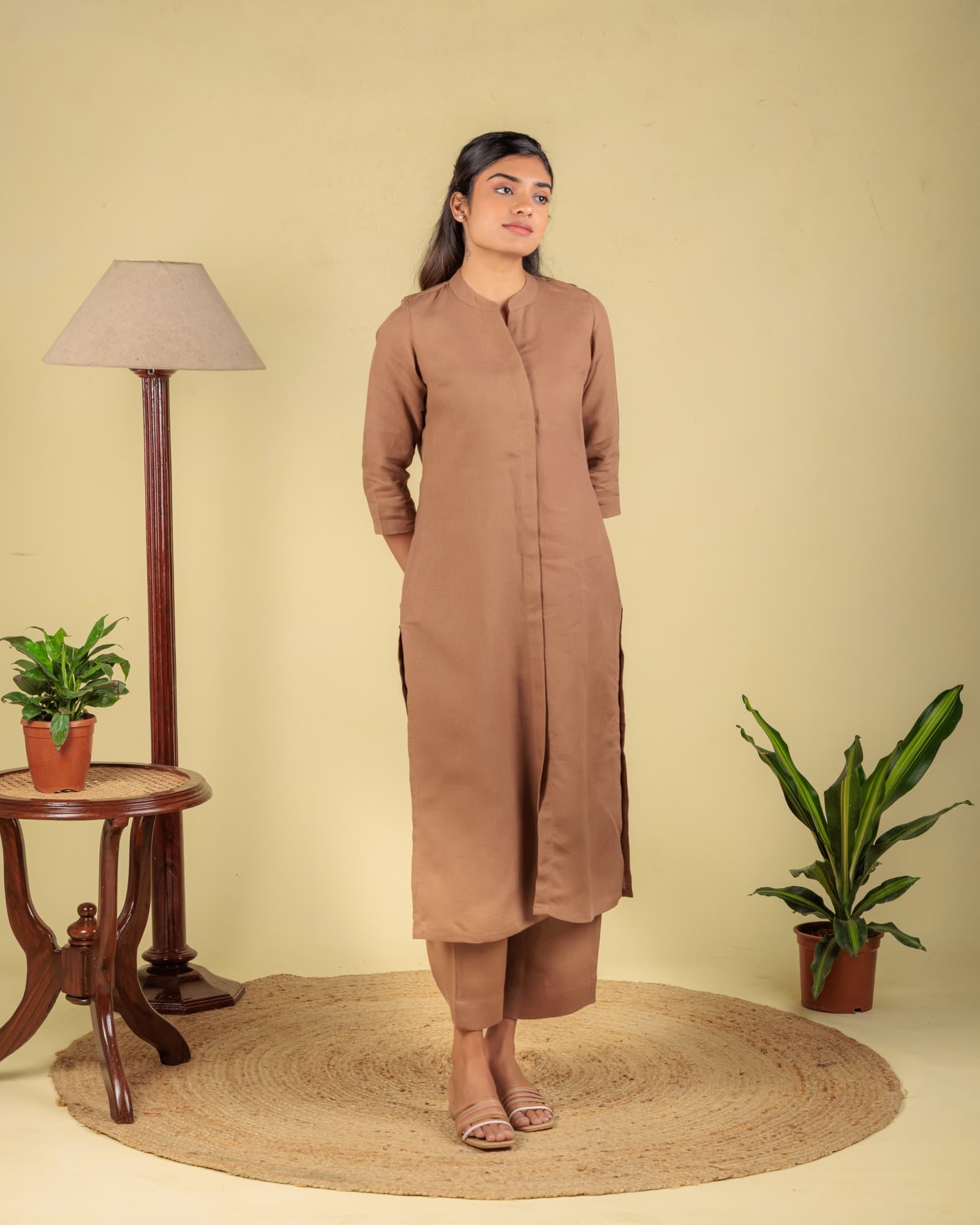 Oak A-Line Kurta view 4