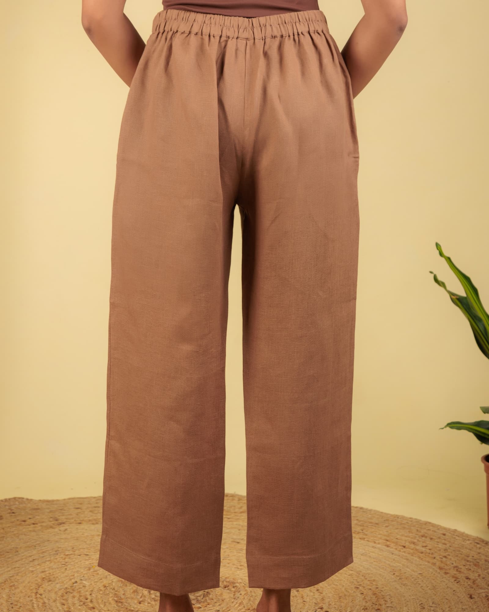 Oak Semi Palazzo Pant view 3
