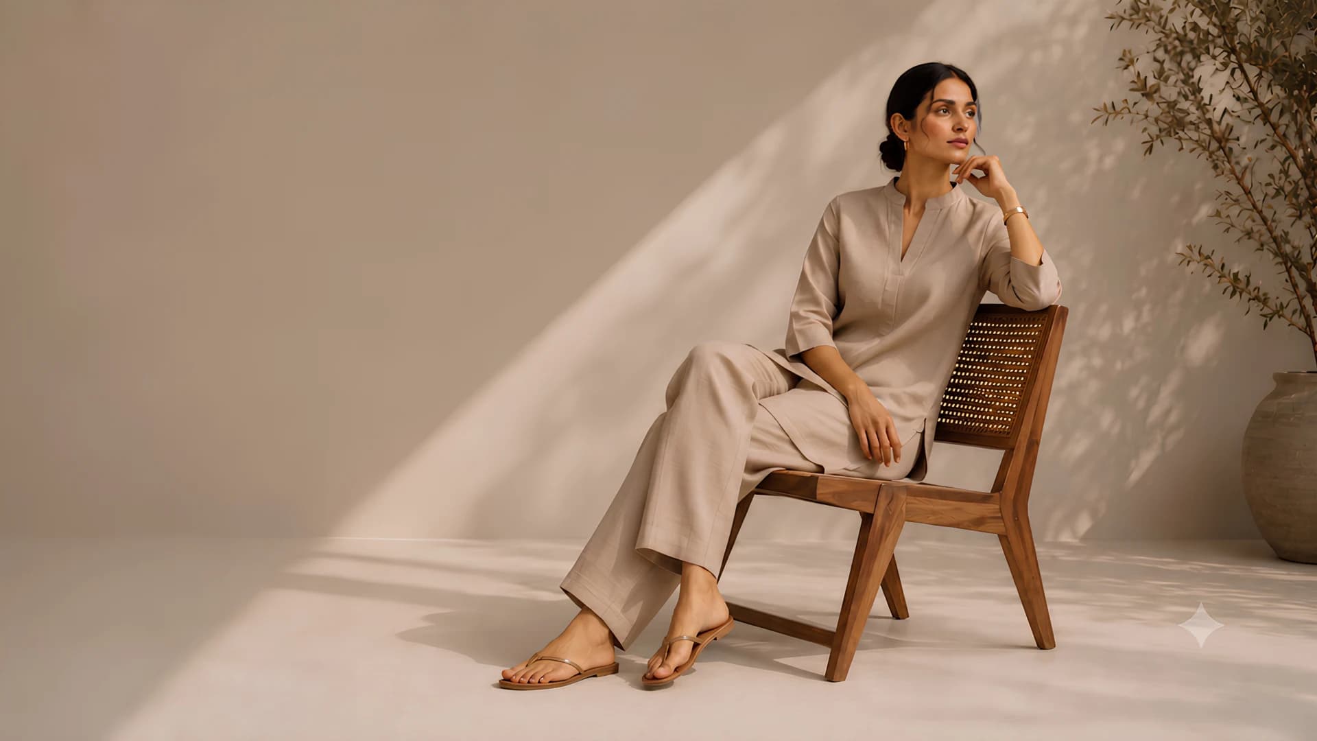 The Biahama linen collection